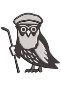 Old Owl Embroidery Design