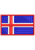 Norway Embroidery Design