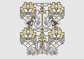 Flower Embroidery Design