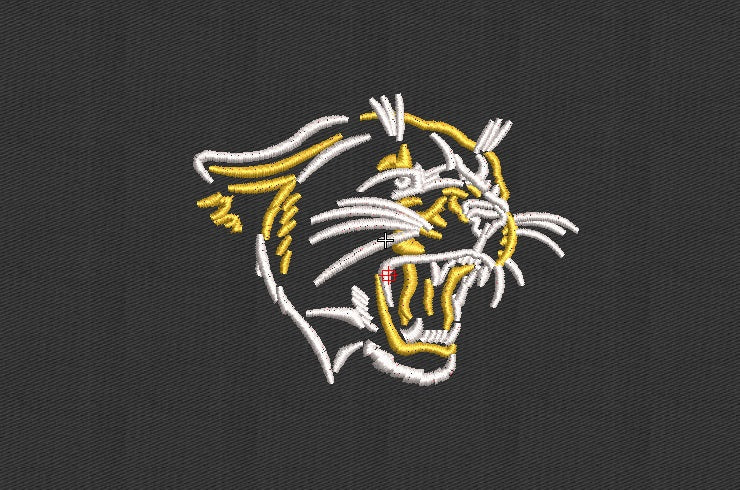 Tiger Embroidery Design
