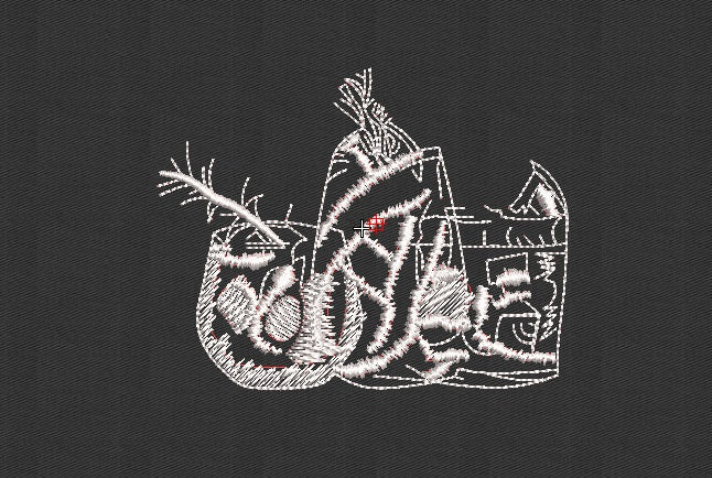 Juice Embroidery Design
