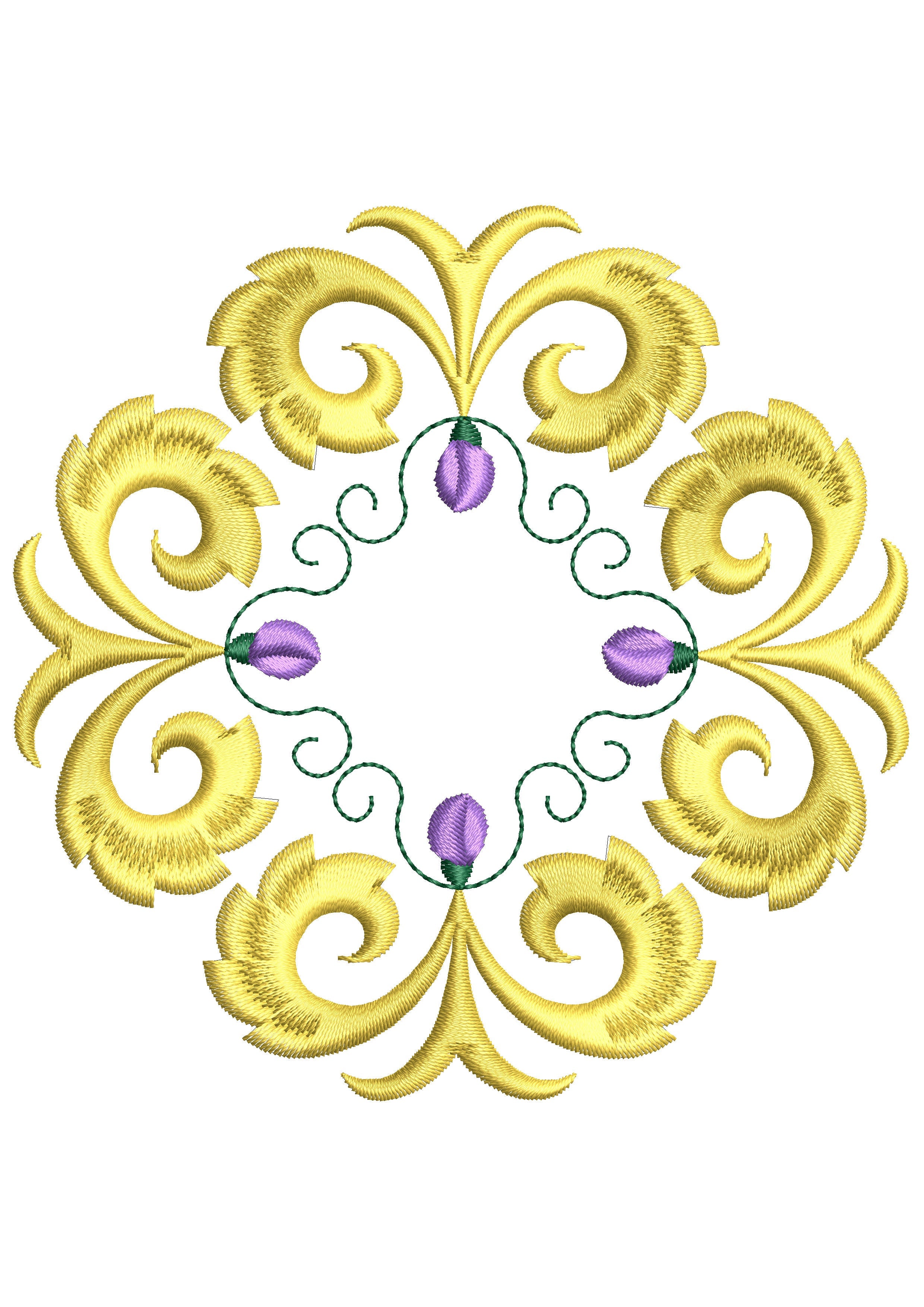 Productivity Auto Arrangements Embroidery Design