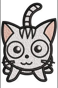 Cat Embroidery Design