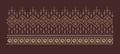 Geometric Four Petal Diamond with Beaded Fringe B Embroidery Design