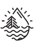 Drop Art Embroidery Design