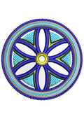 Lucky Wheel Embroidery Design