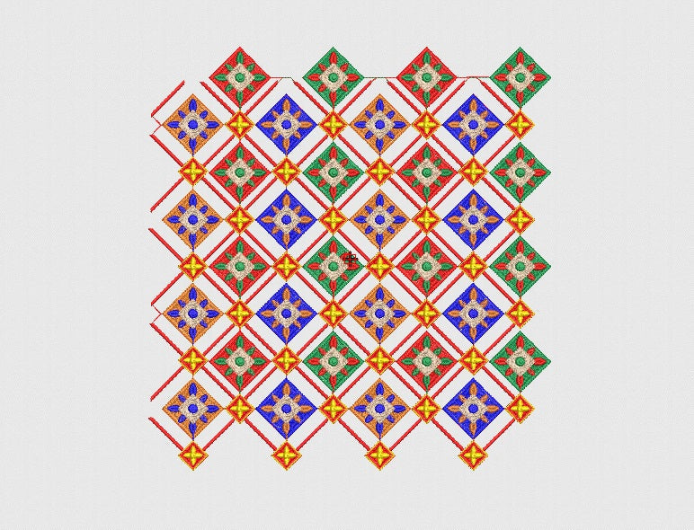Flower Embroidery Design