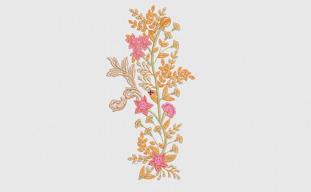 Flower Embroidery Design