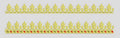 Leaf Border Gold Trim Embroidery Design