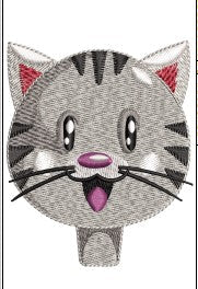 Cat Embroidery Design