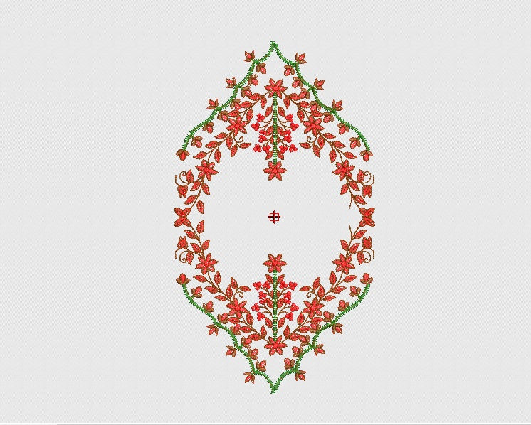 Flower Embroidery Design