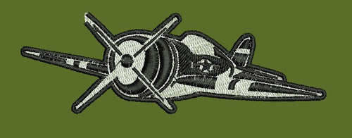 Airplane Embroidery Design