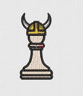 Chess Embroidery Design