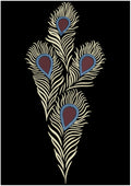 Peacock Par Embroidery Design
