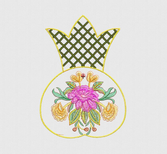 Flower Embroidery Design