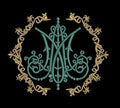 Stylized Art Embroidery Design