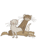 Mice Embroidery Design