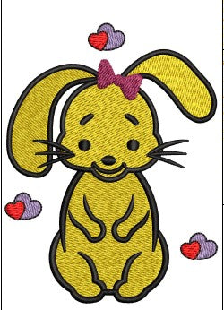 Cartoon Embroidery Design