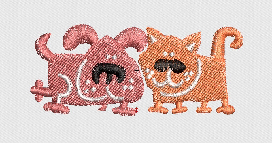 Dog Embroidery Design