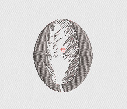 Wing Embroidery Design
