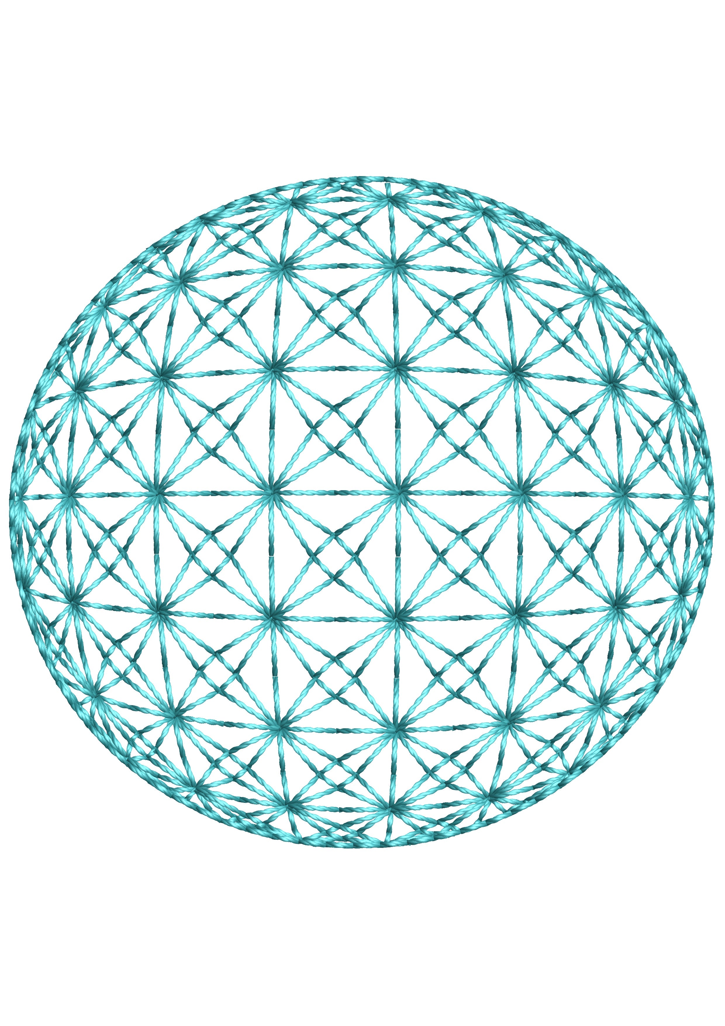 Ball Lace Embroidery Design
