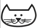 Cat Face Embroidery Design