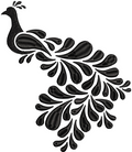 Peacock Embroidery Design