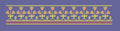Tulip Trail Decorative Trim Embroidery Design