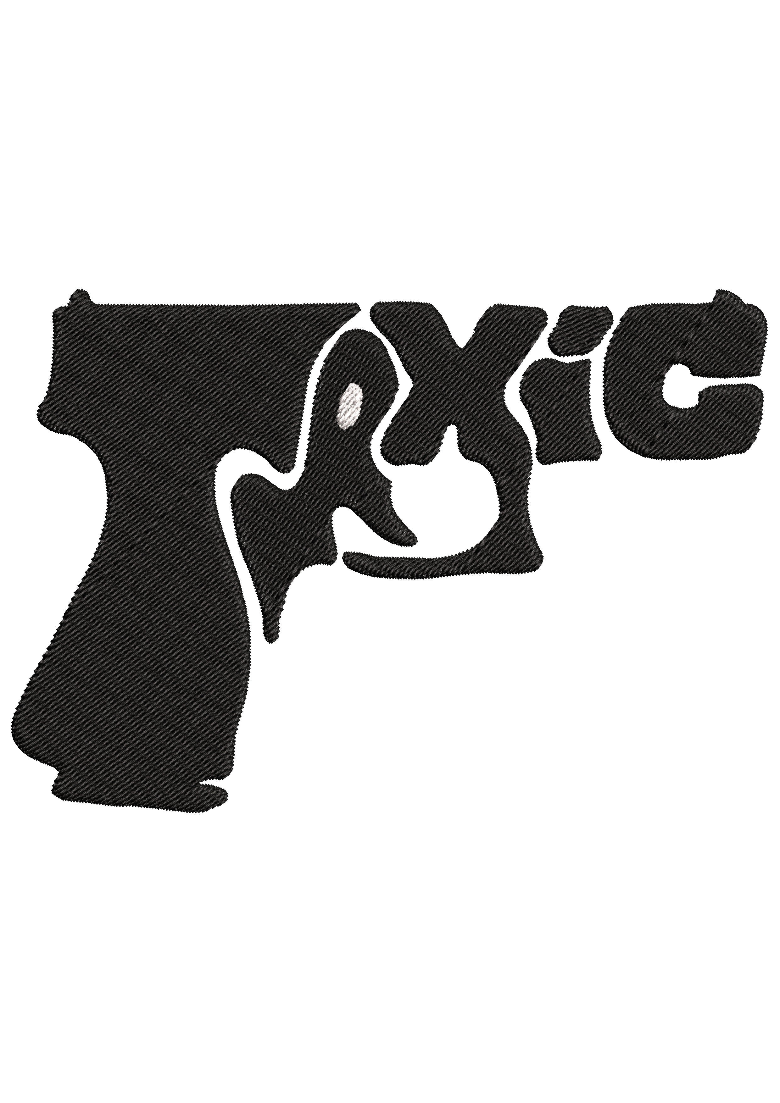 Pistol Embroidery Design