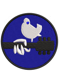 Pigeon Guitar Embroidery Design