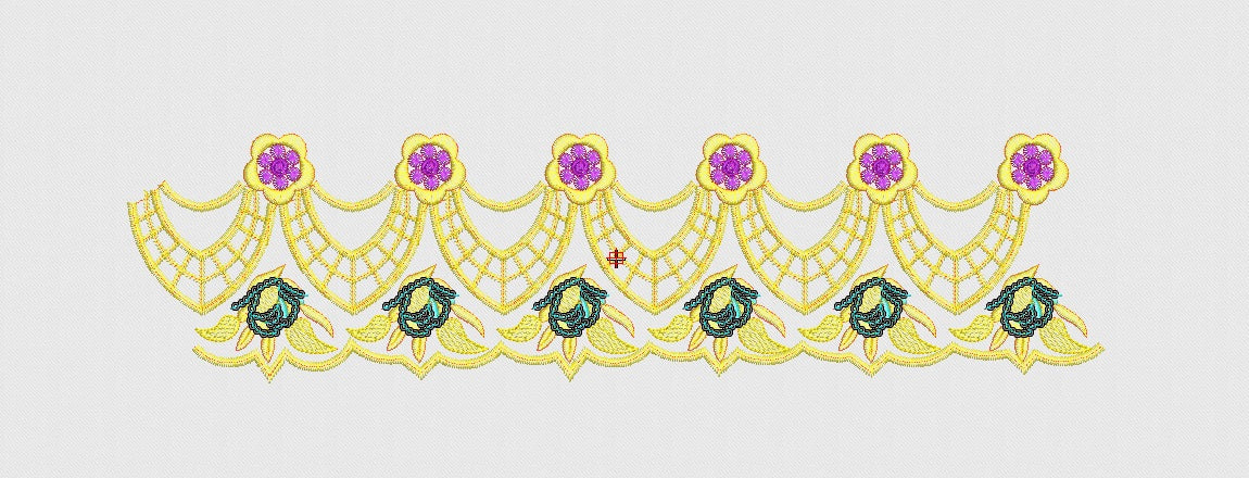 Flower Embroidery Design
