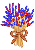Grains Embroidery Design