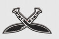 Dagger Embroidery Design