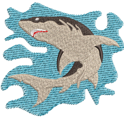 Fish Embroidery Design