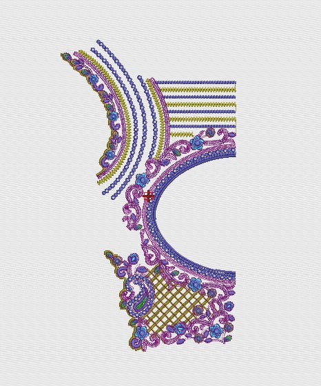 Flower Embroidery Design