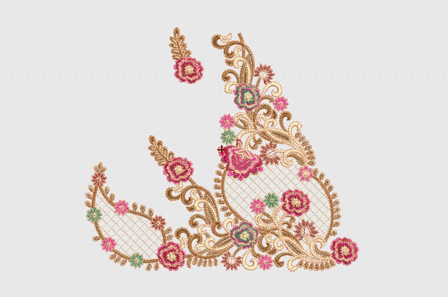 Flower Embroidery Design
