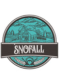 Snowfall Embroidery Design