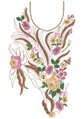 Mateen Gala Travelling Embroidery Design