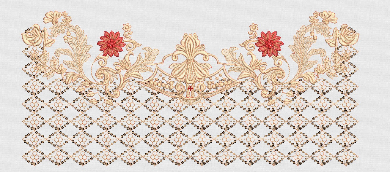 Flower Embroidery Design