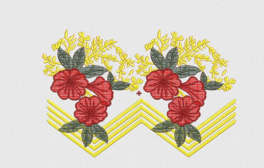 Flower Embroidery Design