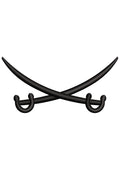 Swords Embroidery Design