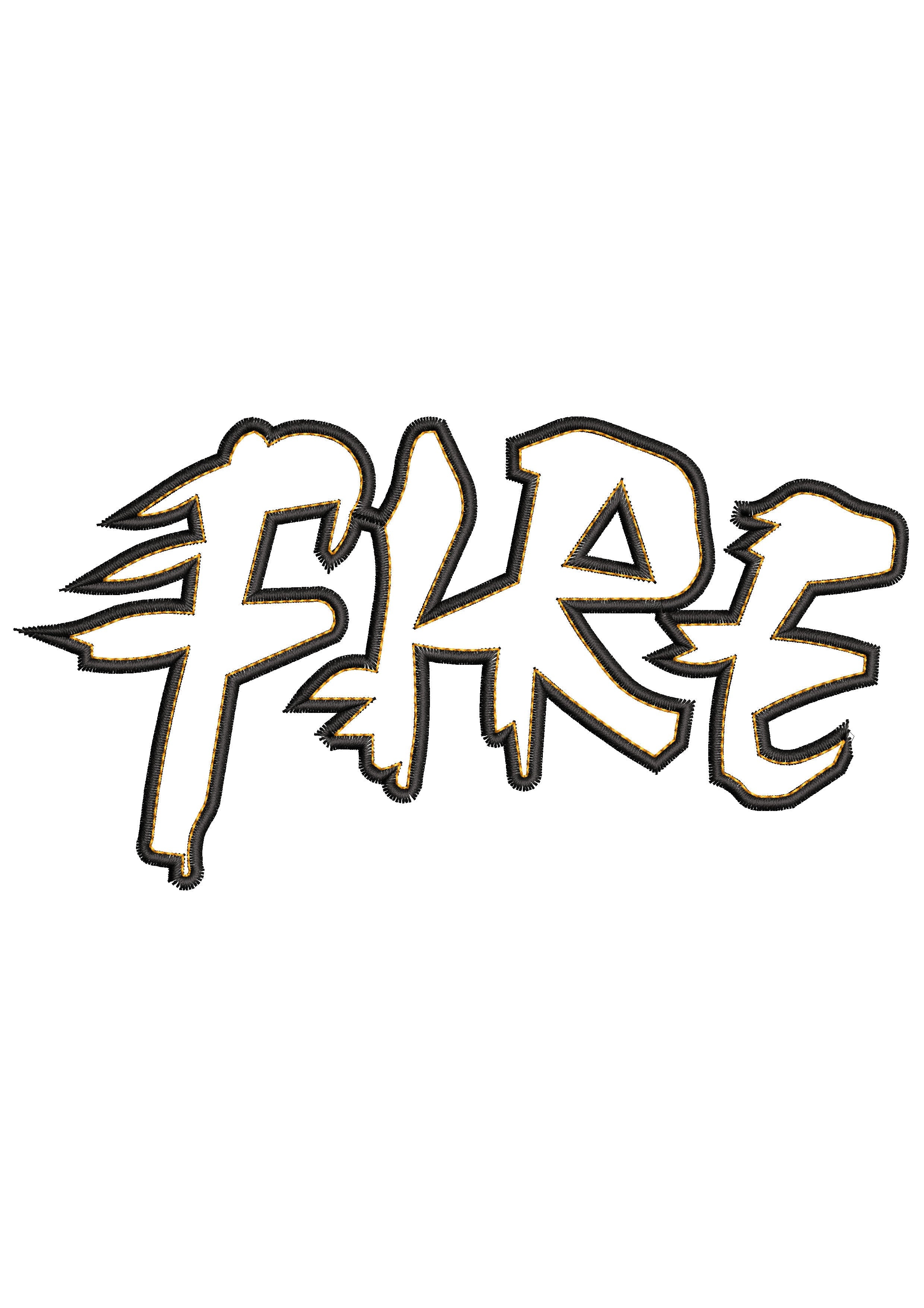 Fire Embroidery Design