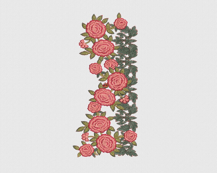 Flower Embroidery Design