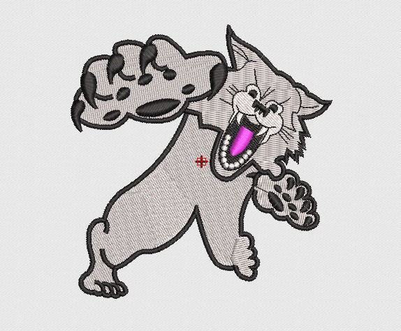 Cat Embroidery Design