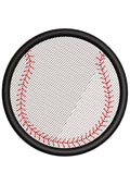 Hard Ball Embroidery Design