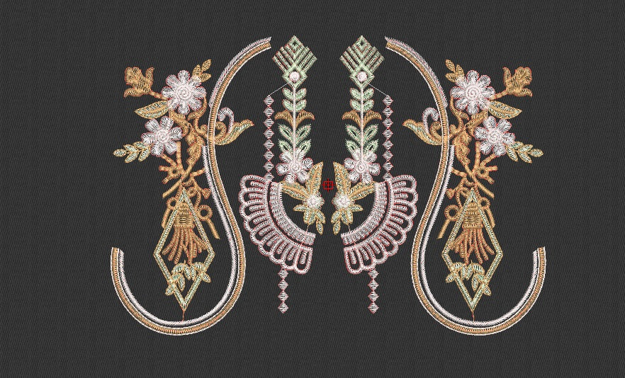 Flower Embroidery Design