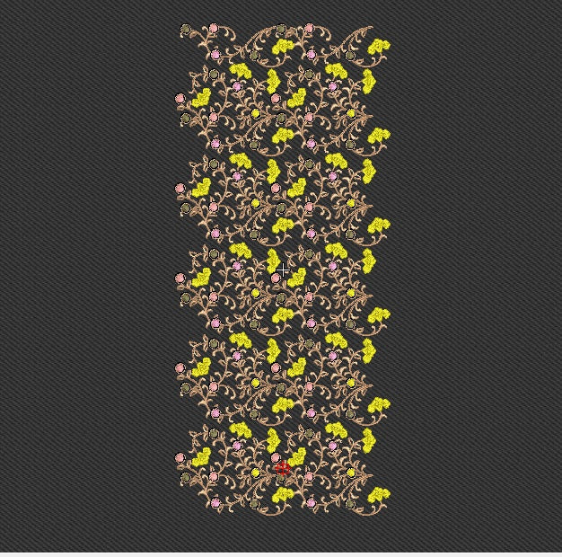 Flower Embroidery Design