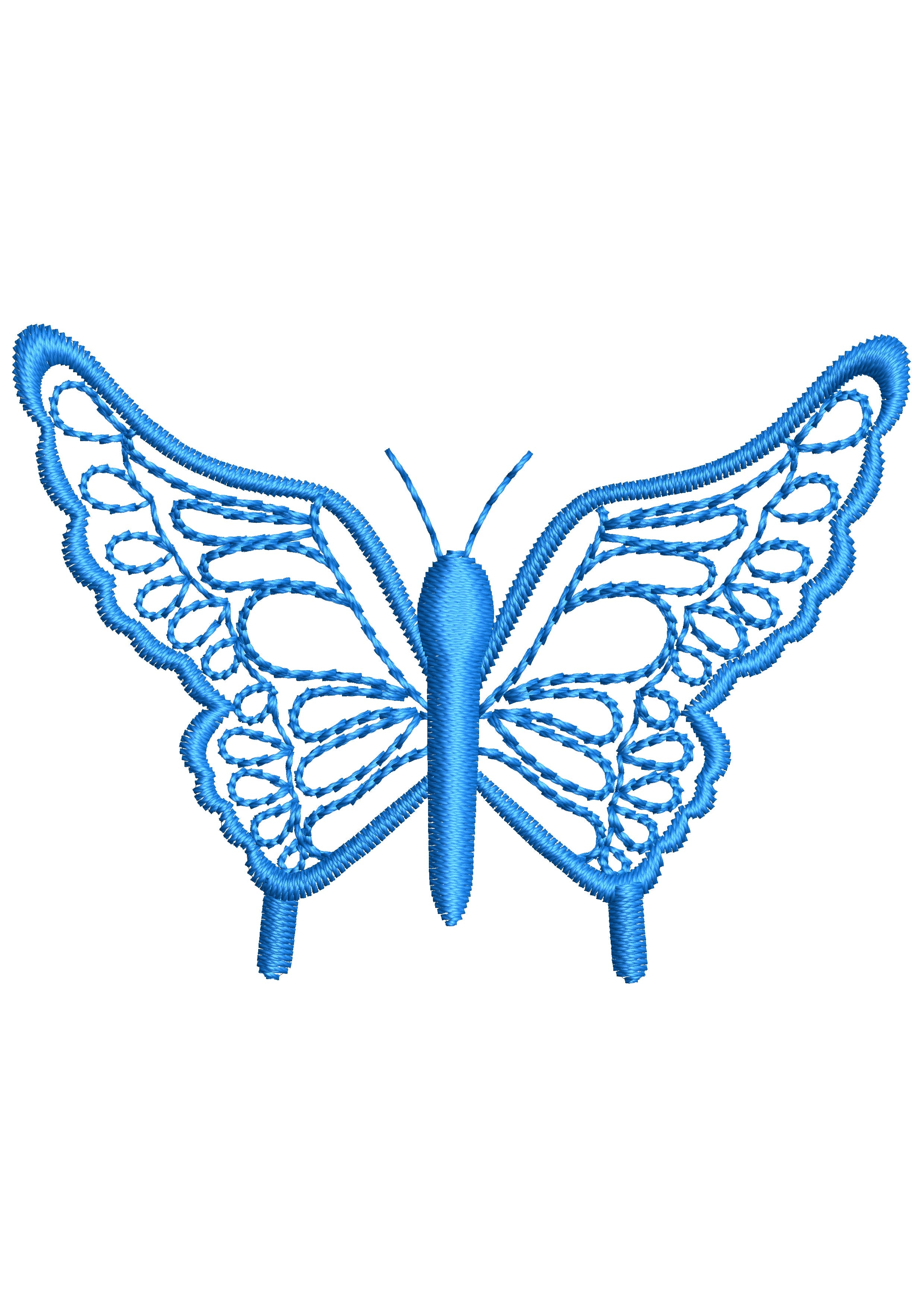 Butterfly Embroidery Design