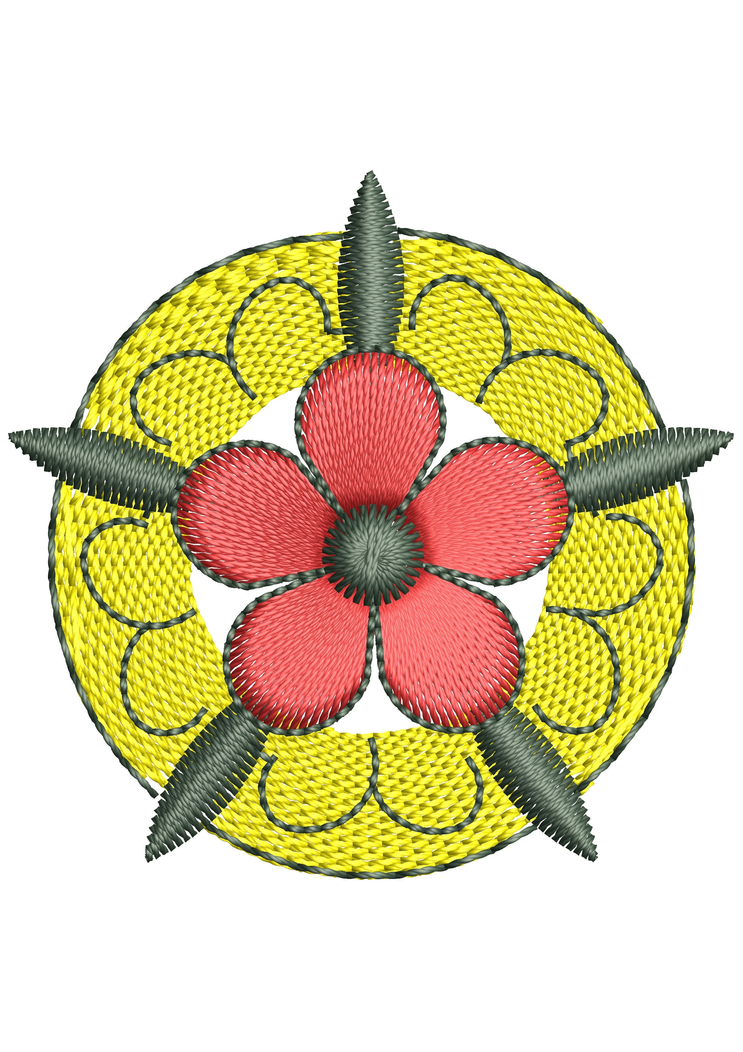 Wild Prince Embroidery Design