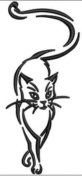 Cat Embroidery Design